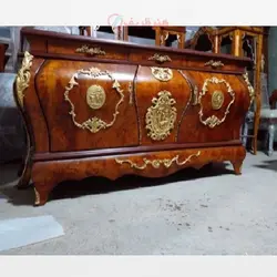 کنسول معرق کاری با بدنه مازول و رنگ پولیش شده درجه یک دارای ضمانت