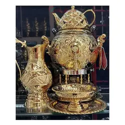 سماور گازی 6لیتری ترموکوبل دار قلم سفارشی رنگ ثابت