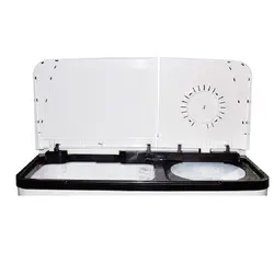 ماشین لباسشویی دو قلو  15.5 کیلویی پاکشوما مدل PTF 1504 AJ