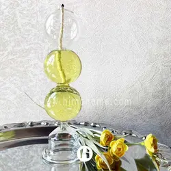 شمع پیرکس سه حبابی