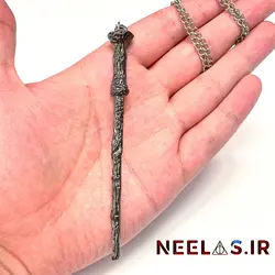 گردنبند طرح چوبدستی هری پاتر
