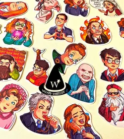 پک استیکر 48 تایی شخصیت های هری پاتر