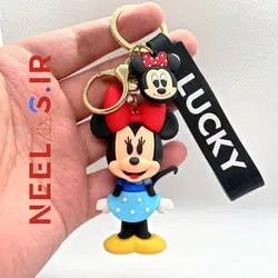 جاکلیدی سیلیکونی میکی ماوس و مینی ماوس