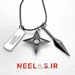 گردنبند سه تکه کونای، سربند و تیغ نینجا ناروتو