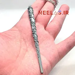 گردنبند طرح چوبدستی هرماینی گرنجر