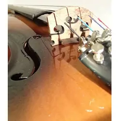 خرید ویولن HOORAN هوران مدل 55 سه چهارم کهربایی سایه دار براق - برترین ساز