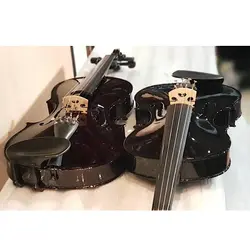 خرید ویولن HOORAN هوران مدل 22 دو چهارم یا یک دوم مشکی براق - برترین ساز