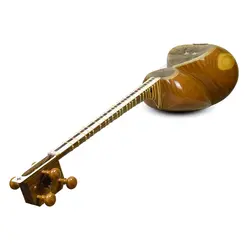 کمانچه عطا بحیرایی کاسه 24 ترک گردو فر K 13