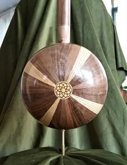 کمانچه سپهر 24 ترک گردو و زبان گنجشک KN 12