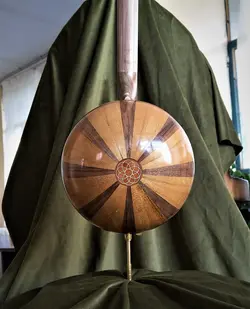 کمانچه سپهر 24 ترک گردو و زبان گنجشک KN 15