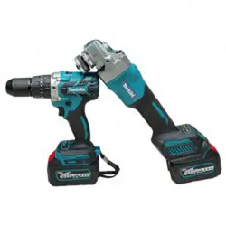 پک دو قلو سنگ شارژی و دریل شارژی ماکیتا مدل 198V