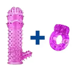 کاندوم ژله ای خاردار مدل آناتومیک (دائمی و قابل شستشو)