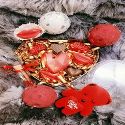 پک شکلات دست ساز ولنتاین (6 شکل مختلف)