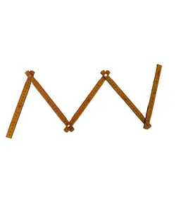 خط کش چوبی تاشو عصایی ALP یک متری ( گازوئیل سنج باک )