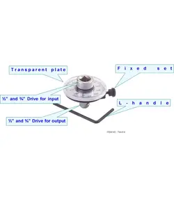 ابزار مخصوص زاویه سنج ترکمتر (گشتاور سنج) درایو 1/2 الکا L.K.TOOLS مدل J1073