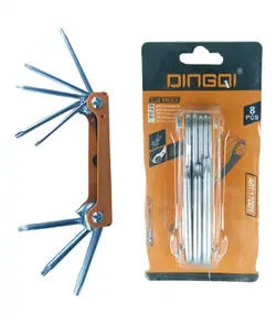آچار آلن ستاره ای چاقویی 8 عددی دینگی DINGQI مدلART-17001
