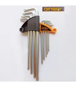 ست آلن بلند T ستاره 9 عددی رو کارتی L دینگی DINGQI مدل ART:17125A