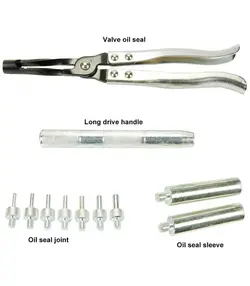 ست 11 پارچه انبر ساق سوپاپ (سیل کش) و جا انداز سوپاپ داناکو D12710