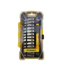 ست کاتر قلمی آردیر مدل RDEER RT-M113 مجموعه 14 عددی