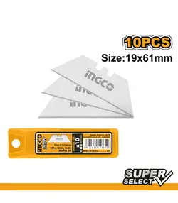 تیغ کاتر دوزنقه ای 10 عددی اینکو INGCO مدل HUKB61001