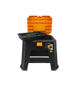 جعبه ابزار و صندلی چهارپایه پلاستیکی مهر MEHR مدل استپ STEP