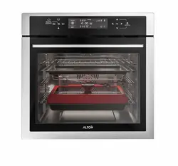 فر برقی توکار آلتون مدل V500s بخارپز دار _دور فریم استیل