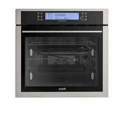 فر برقی توکار آلتون مدل V402S  شیشه دورفریم استیل