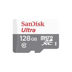 کارت حافظه SDXC سن دیسک مدل Ultra کلاس 10 استاندارد UHS-I U1 سرعت 533X 100MBps ظرفیت 128 گیگابایت