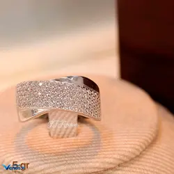 انگشتر برلیان طرح جواهر B-F-005