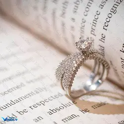 انگشتر برلیان طرح جواهر B-F-001