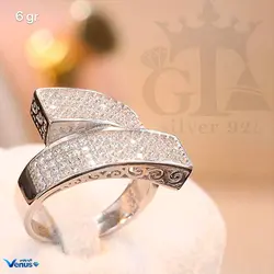 انگشتر برلیان طرح جواهر B-E-017