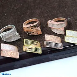 انگشتر برلیان طرح جواهر B-E-017