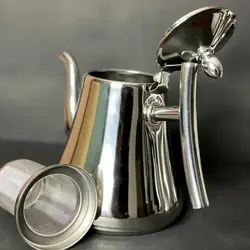 قوری استیل عربی یونیک 1.5 لیتری کلاسیک آهنربا نگیر - جوزی کالا