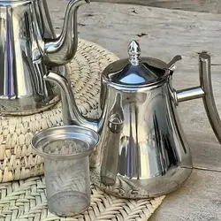 قوری استیل عربی یونیک 1.5 لیتری کلاسیک آهنربا نگیر - جوزی کالا