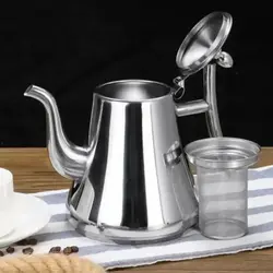 قوری استیل عربی یونیک 1.5 لیتری کلاسیک آهنربا نگیر - جوزی کالا