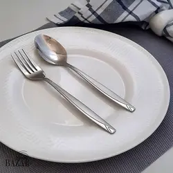 قاشق چنگال یونیک مدل ماینز پرنس ۶ نفره استیل 18/10 - جوزی کالا