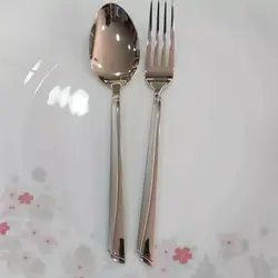 قاشق چنگال یونیک مدل ناخنی ۶ نفره استیل 18/10 - جوزی کالا
