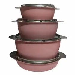 سرویس قابلمه ۱۰ پارچه طرح چدن اس پی اس SPS - جوزی کالا
