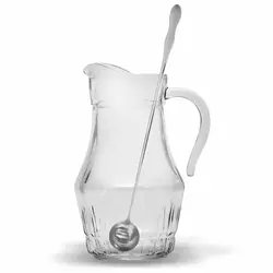 قیمت و خرید ملاقه همزن پارچ شربت دسته بلند استیل یونیک لایف - جوزی کالا