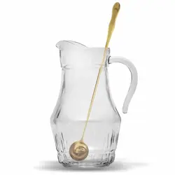 قیمت و خرید ملاقه همزن پارچ شربت دسته بلند استیل یونیک لایف - جوزی کالا