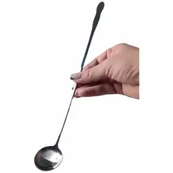 قیمت و خرید ملاقه همزن پارچ شربت دسته بلند استیل یونیک لایف - جوزی کالا