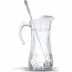 قیمت و خرید ملاقه همزن پارچ شربت دسته بلند استیل یونیک لایف - جوزی کالا