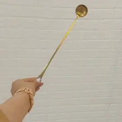 قیمت و خرید ملاقه همزن پارچ شربت دسته بلند استیل یونیک لایف - جوزی کالا