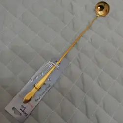 قیمت و خرید ملاقه همزن پارچ شربت دسته بلند استیل یونیک لایف - جوزی کالا