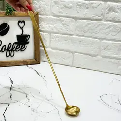 قیمت و خرید ملاقه همزن پارچ شربت دسته بلند استیل یونیک لایف - جوزی کالا