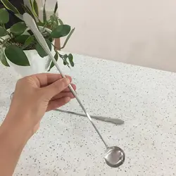 قیمت و خرید ملاقه همزن پارچ شربت دسته بلند استیل یونیک لایف - جوزی کالا