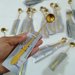 قیمت و خرید ملاقه همزن پارچ شربت دسته بلند استیل یونیک لایف - جوزی کالا