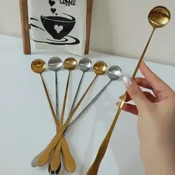 قیمت و خرید ملاقه همزن پارچ شربت دسته بلند استیل یونیک لایف - جوزی کالا