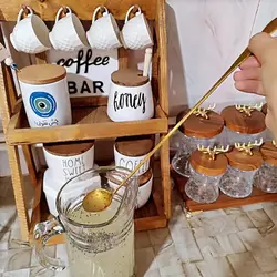 قیمت و خرید ملاقه همزن پارچ شربت دسته بلند استیل یونیک لایف - جوزی کالا