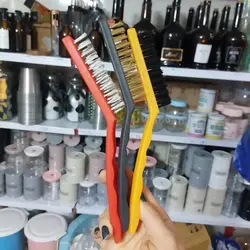 قیمت و خرید فرچه سیمی مسواکی بزرگ وایر براش بسته 3 عددی - جوزی کالا